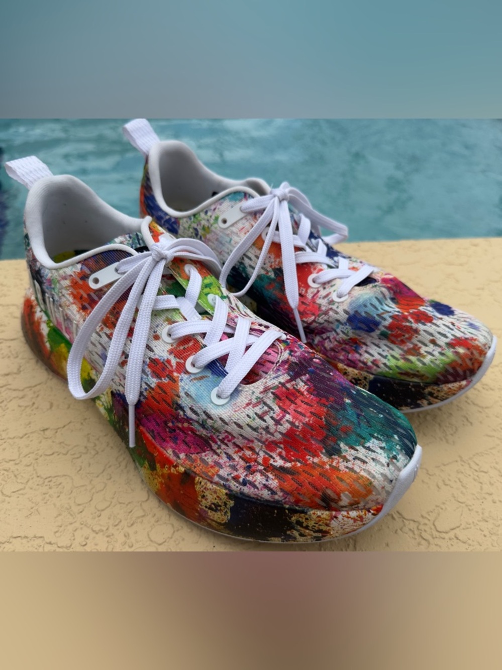 Nobull Project Pride Paint Splatter Running Shoes W Size 11 / Size 9.5 in VGC - Picture 2 of 15